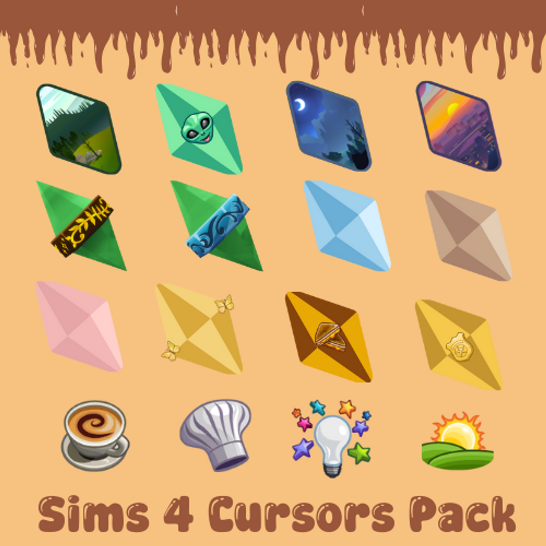 Sims 4 Cursors Pack preview